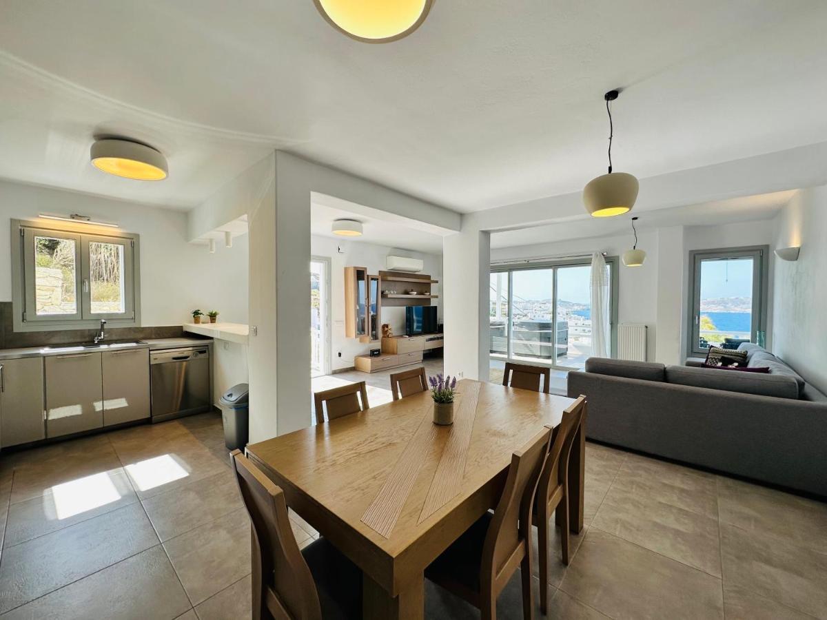 Seaview & Jacuzzi Summer Residence Mykonos Town 外观 照片